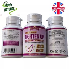 60 X VAGINAL TIGHTENING CURCUMA COMOSA ORGANIC PILLS TIGHTER UTERUS STOP ODOR