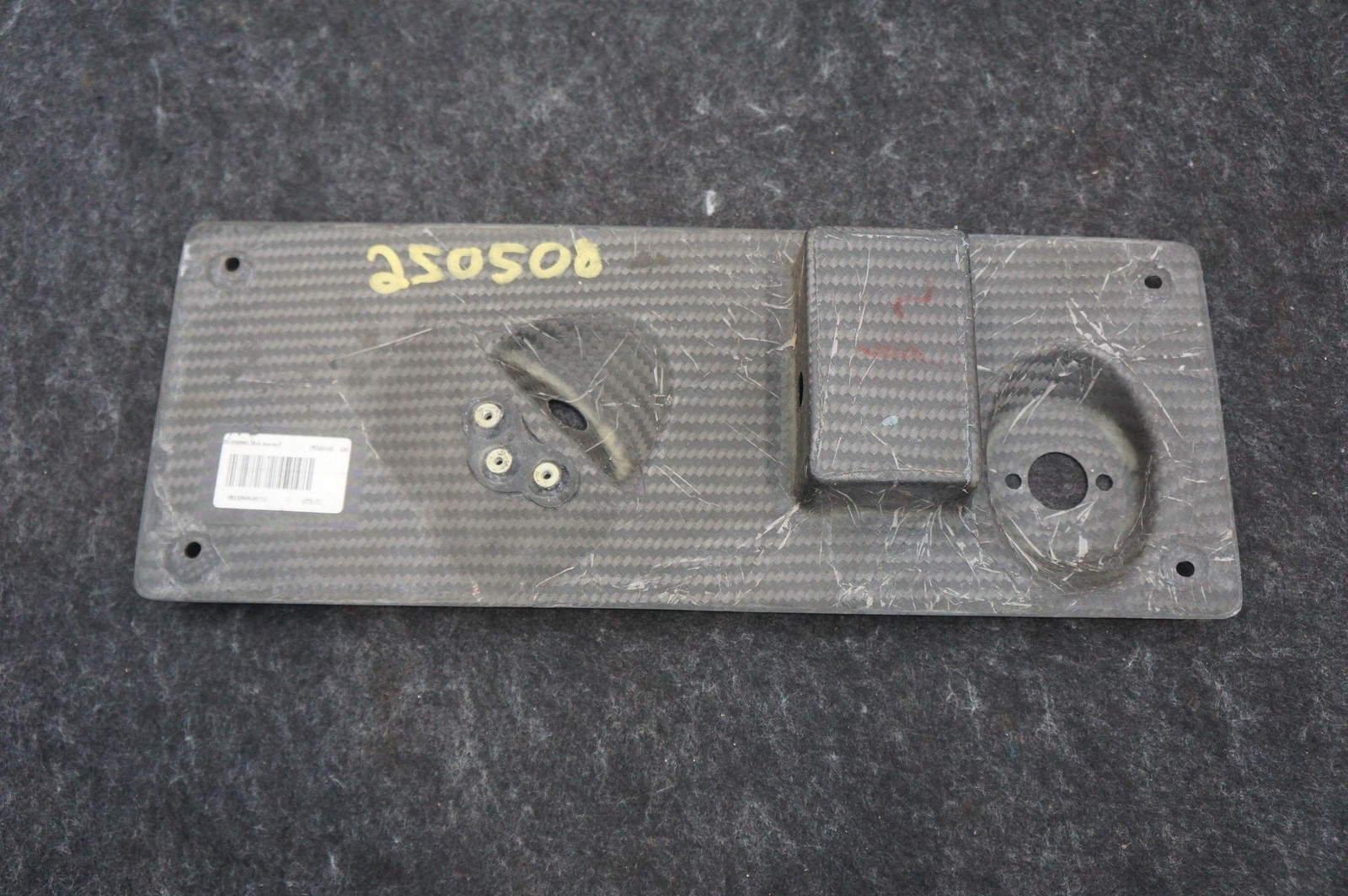 Center Console Carbon Fiber Tunnel 69330800 Ferrari F430 Challenge 05-10 *Note*