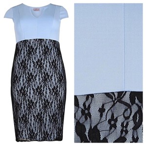 simply be black lace dress