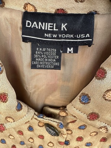 Daniel K Vintage Button Jacket Blazer Women Medium Long Sleeves Pockets Business - Bild 5 von 17