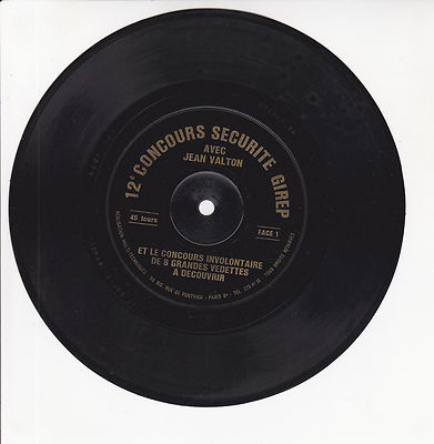 Modellnr Vinyl Soft 45 Runden Pub Competition Umlenkblock Girep 8 Groß Stars RAR