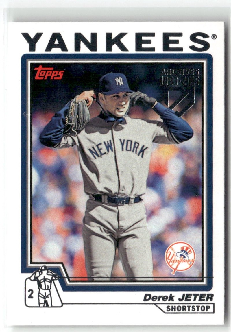 2017 Topps Archives #DJ-12 Derek Jeter Derek Retrospective New York Yankees
