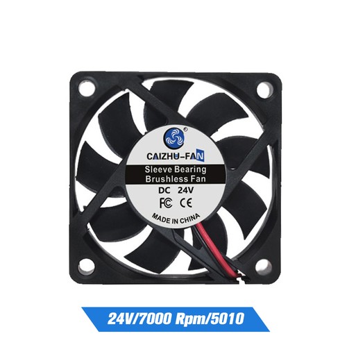 DC5010 5012 Cooling Fan 5V 12V 24V CPU Cooler Power Supply Fan for 3D Printe _ko - Afbeelding 10 van 14