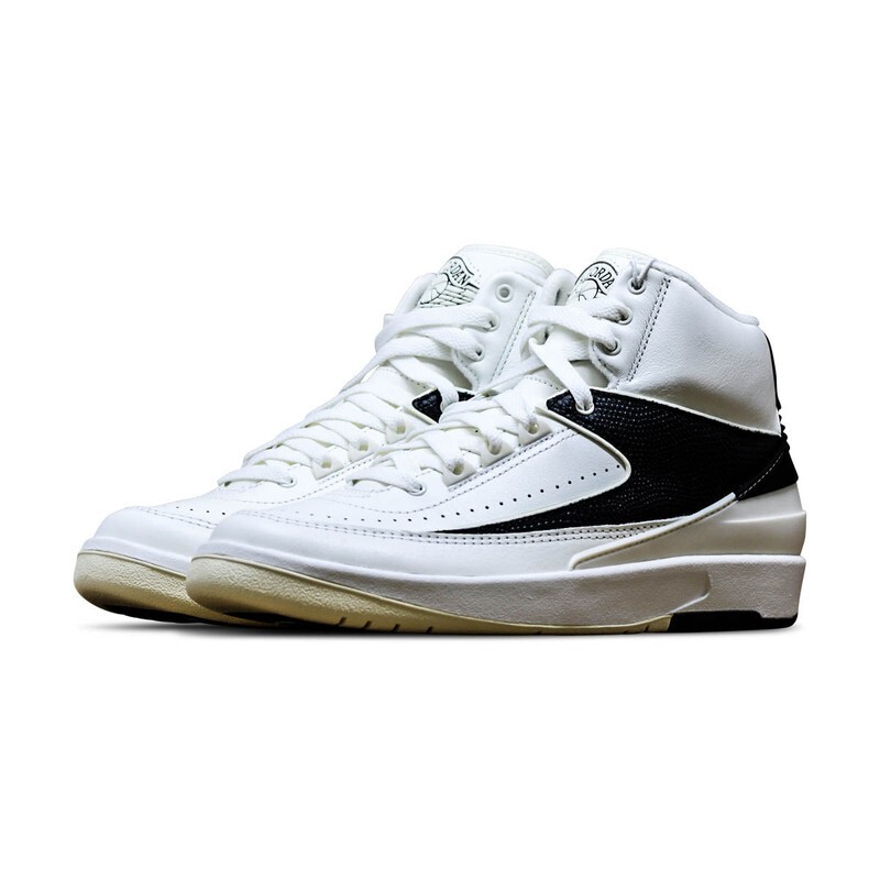 WOMENS AIR JORDAN 2 RETRO_SAIL/COCONUT MILK-BLACK DX4400-100