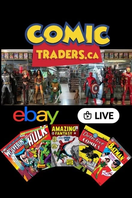 COMIC TRADERS LIVE 1,000,000 COMICS INSTOCK, EXCLUSIVES , RATIOS