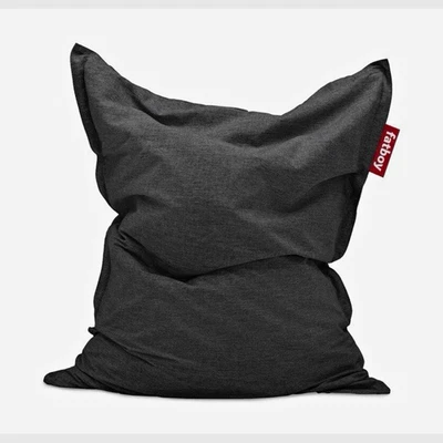 Fatboy Original Outdoor Beanbag Solid Grey/Blue 134 x 180 cm - Image 1 of 2