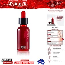 ZOMBIE BEAUTY 30ml Exfoliant with Glycolic & Salicylic Acid for Smooth Skin