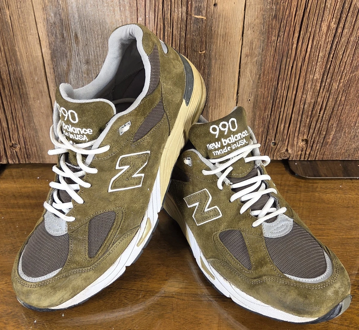 オリーブ New Balance 990v2 Made in USA Olive Green for Sale | Authenticity