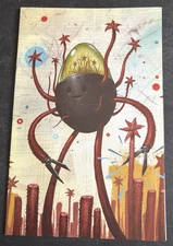 art postcard OS Jeff Soto Supernova 2006 gallery exhibition invitation