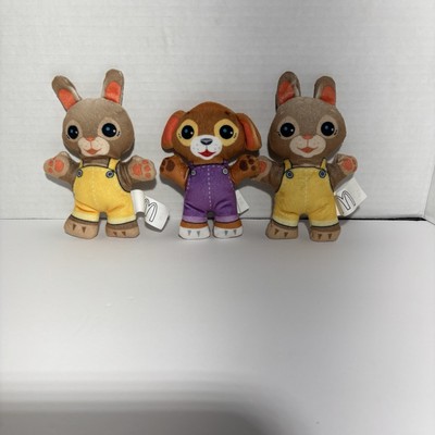 Set Of 3 Plush Toys Bunny Rabbits & Dog McDonald's Happy Meal Toys 2020