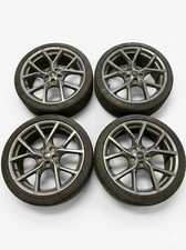 Set cerchi in lega + pneumatici originali Ford Focus ST Mk4 19" x4 5x2 raggi Y magnetite