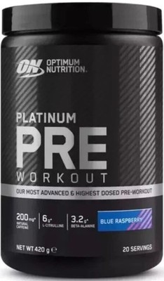 Optimum Nutrition Platinum Pre Workout Blue Raspberry 420g