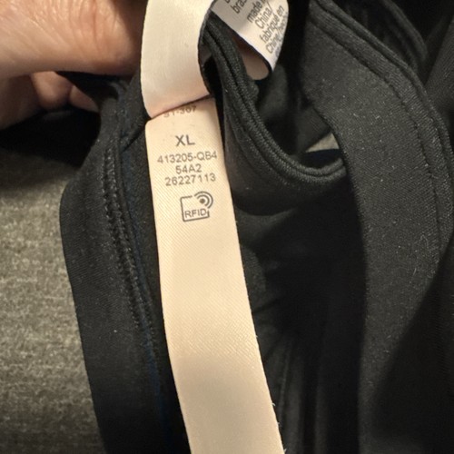 Victoria’s Secret Sport Schwarz Sport BH XL Extra Large Leicht Gefüttert Neu - Bild 5 von 6