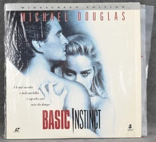 Basic Instinct (1992, Laserdisc) 2 Disc-Set Sharon Stone (VG+/VG+)(VG+/VG+)