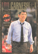 1994-95 Action Packed Basketball Hall of Fame - Lou Carnesecca #3 St. John's