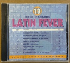 Latin Fever 13 Audio CD G  Karaoke 8 Tracks  4711745105139  BRAND NEW