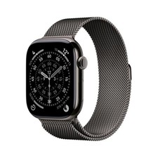 Apple Watch Series 11 GPS  Cellular 46mm Titanium Slate Case with Loop Milanes