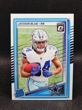 Jaydon Blue 2025 Optic Football RATED ROOKIE - Cowboys