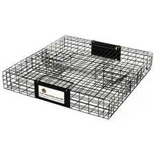 Rugged Ranch Squirrelinator Live Squirrel Chipmunk Metal 2 Door Cage Open Box 