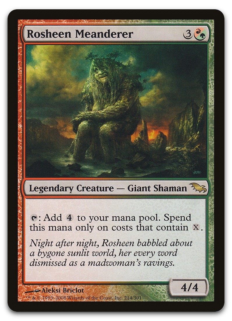 Rosheen Meanderer #214 (LP) Shadowmoor SHM Magic MTG