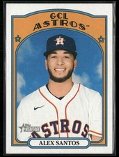 2021 Topps Heritage Minor League #36 Alex Santos
