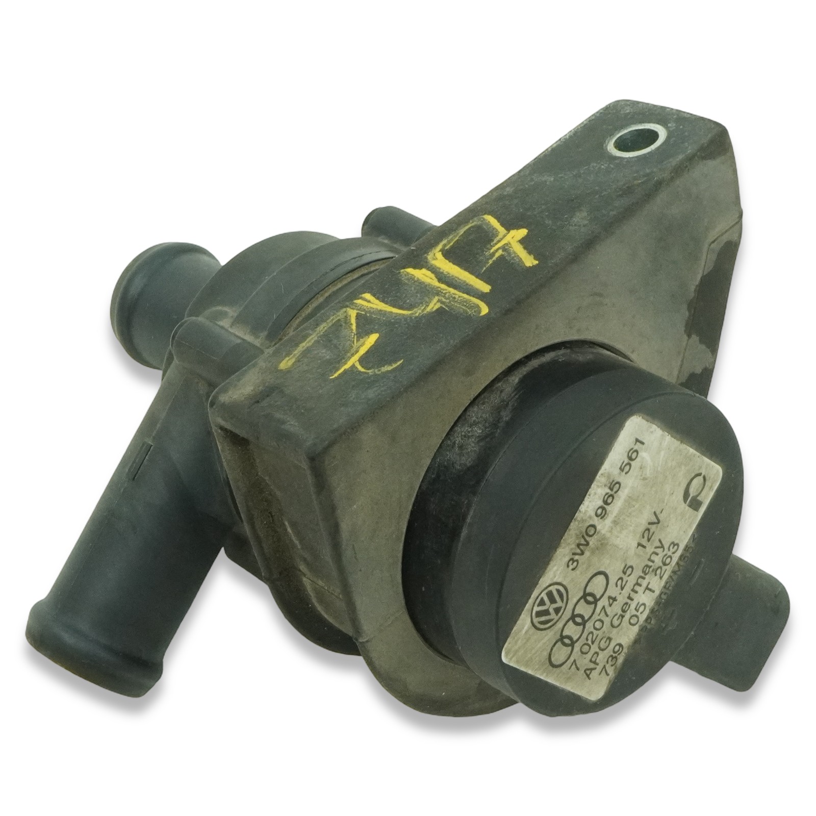 Bentley Continental GT 2003-2012 Right Auxiliary water pump P/N 3W0965561