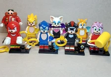 Custom Lego Sonic the Hedgehog Minifigures 8 Pack