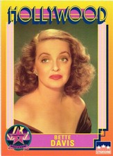 1991 Starline Hollywood Walk of Fame #6 Bette Davis