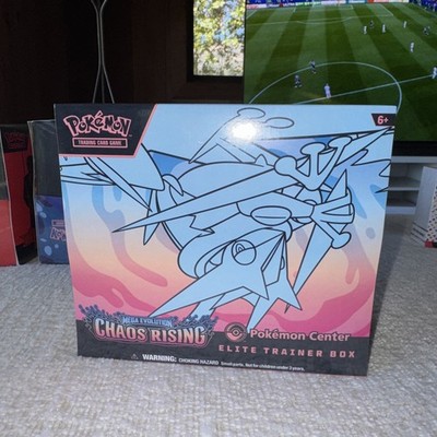 Pokemon Center Mega Evolution Chaos Rising Elite Trainer Box PC ETB New