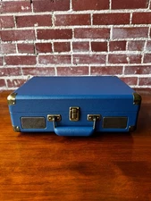 Open Box- Cruiser Plus Portable Turntable with Bluetooth In/Out - Navy