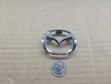 Mazda Oem Chrome Plastic 2.25 Horn Button Pad Steering Wheel Emblem Aaa71007 Mazda Oem Chrome Plastic 2.25 Horn Button Pad Steering Wheel Emblem Aaa71007