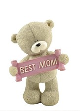 Best Mom Bear Figurine   Cute Resin Gift for Mom from Daughter or Son, BEST MOM