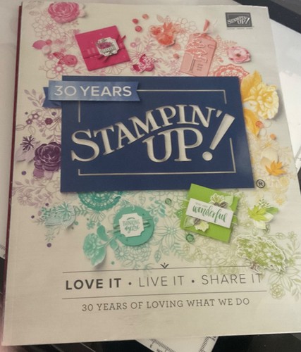 Stampin Up Catalog Idea Book 30 Year Anniversary Edition