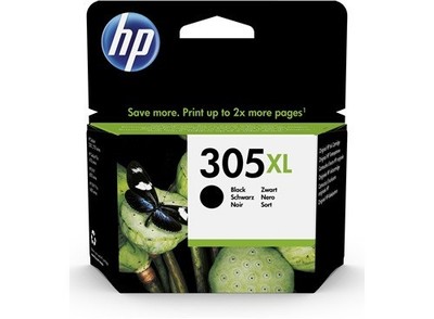 HP 305XL Tinte schwarz für Deskjet Plus 4122 4130 AIO