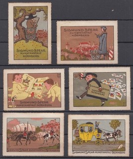 Germany cinderellas #11 Sigmund Spear Kunstanstalt Nürnberg