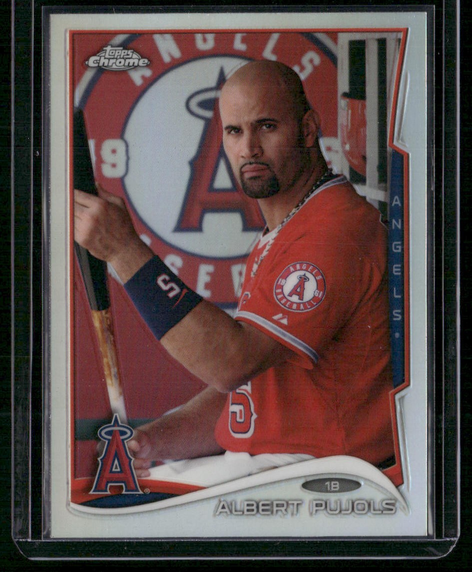 2014 Topps Chrome #130 Albert Pujols Refractors