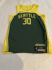 Seattle Storm WNBA Breanna Stewart Jersey Unisex Medium Nike 1/144