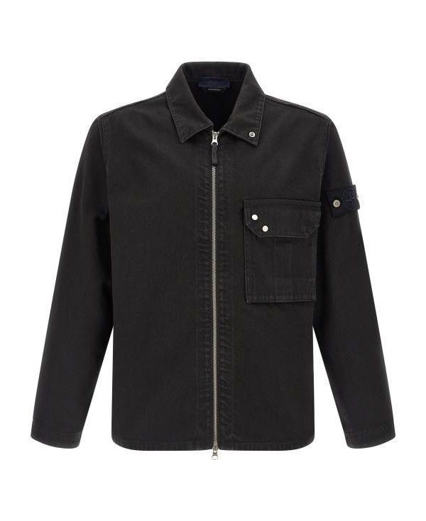 Stone Island Denim Tc Overshirt 156726502 image 4