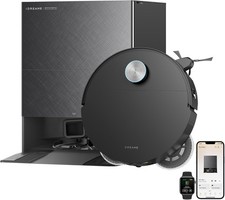DREAME X60 Ultra Black 35kPa 3.13in Ultra-Thin Robot Vacuum Mop 280 AI Avoid  New
