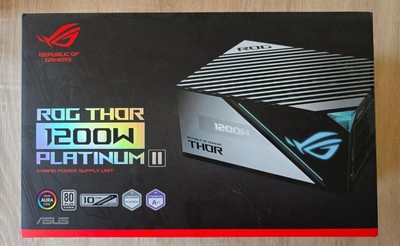 ASUS ROG Thor Platinum II 1200W Netzteil mit 16-PIN PCI-E [90YE00L0-B0NA00]