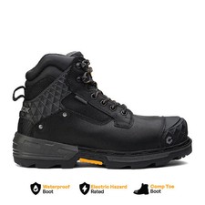 Pallet Jack 6" Composite Toe Waterproof Work Boot – Black (by Chinook® Footwear)