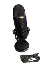Blue Yeti USB Condenser Microphone For Gaming - Black