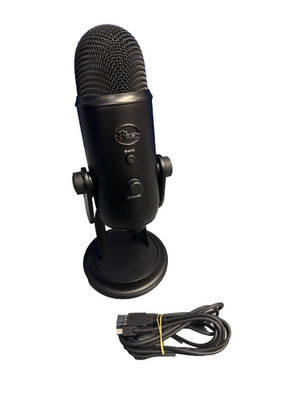 Blue Yeti USB Kondensator Mikrofon für Gaming - Schwarz