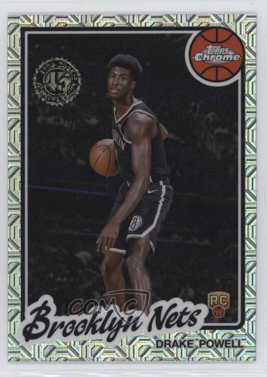 2025-26 Topps 1980-81 Topps Chrome Silver Pack Drake Powell #TC-DP go9