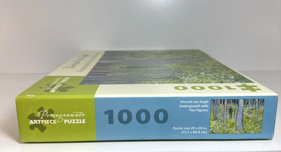 Van Gogh's: Undergrowth with Two Figures 1000 Piece Puzzle - Pomegranate NIB! - Image 4 of 4