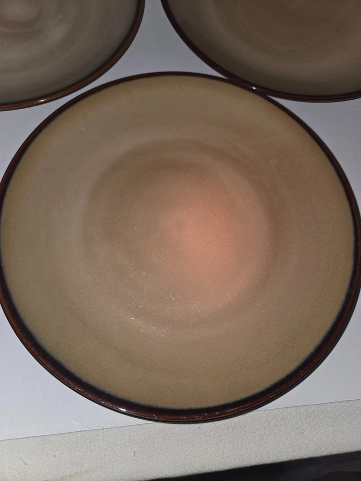 Juego de 5 platos de cena usados SANGO Nova Brown 4933 10 1/2" LOTE 1 Foto 3 de 4