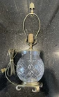 Waterford Vintage crystal lamp, Signed & Beautiful