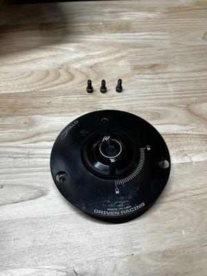 DRIVEN RACING HALO FUEL BASE & CAP - KTM RC 390 2017-2022 - BLACK GAS CAP