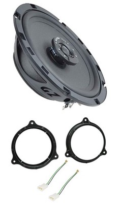 Ground Zero 110Watt 16.5cm 2-Way Speakers for Dacia Lodgy Nissan Juke Micra