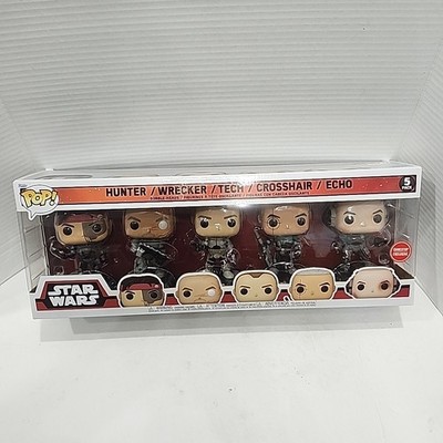 Disney Star Wars Funko Pop Gamestop Exclusive The Bad Batch 5 Pack [Funko 2021]